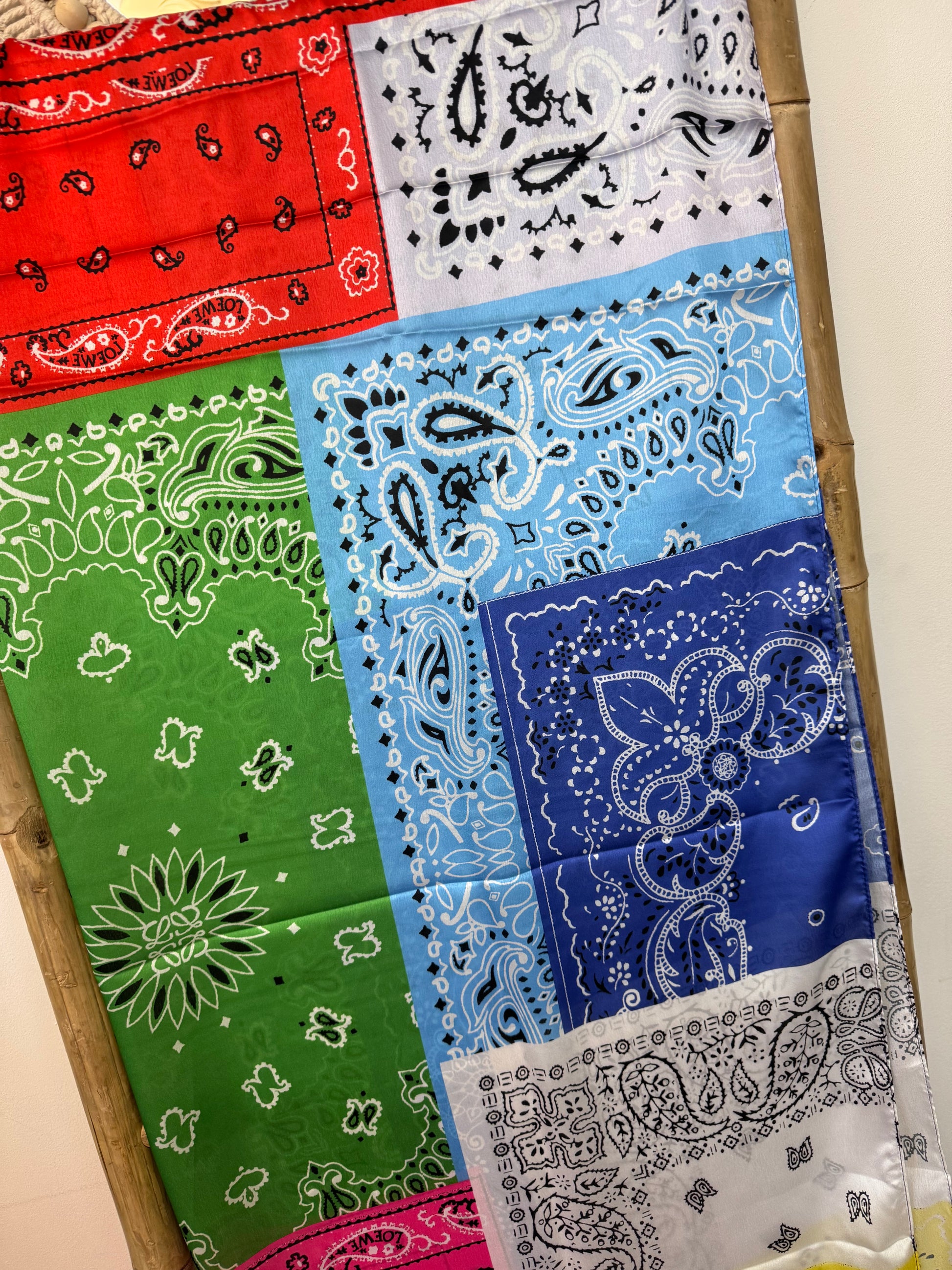 Foulard bandana multicolore