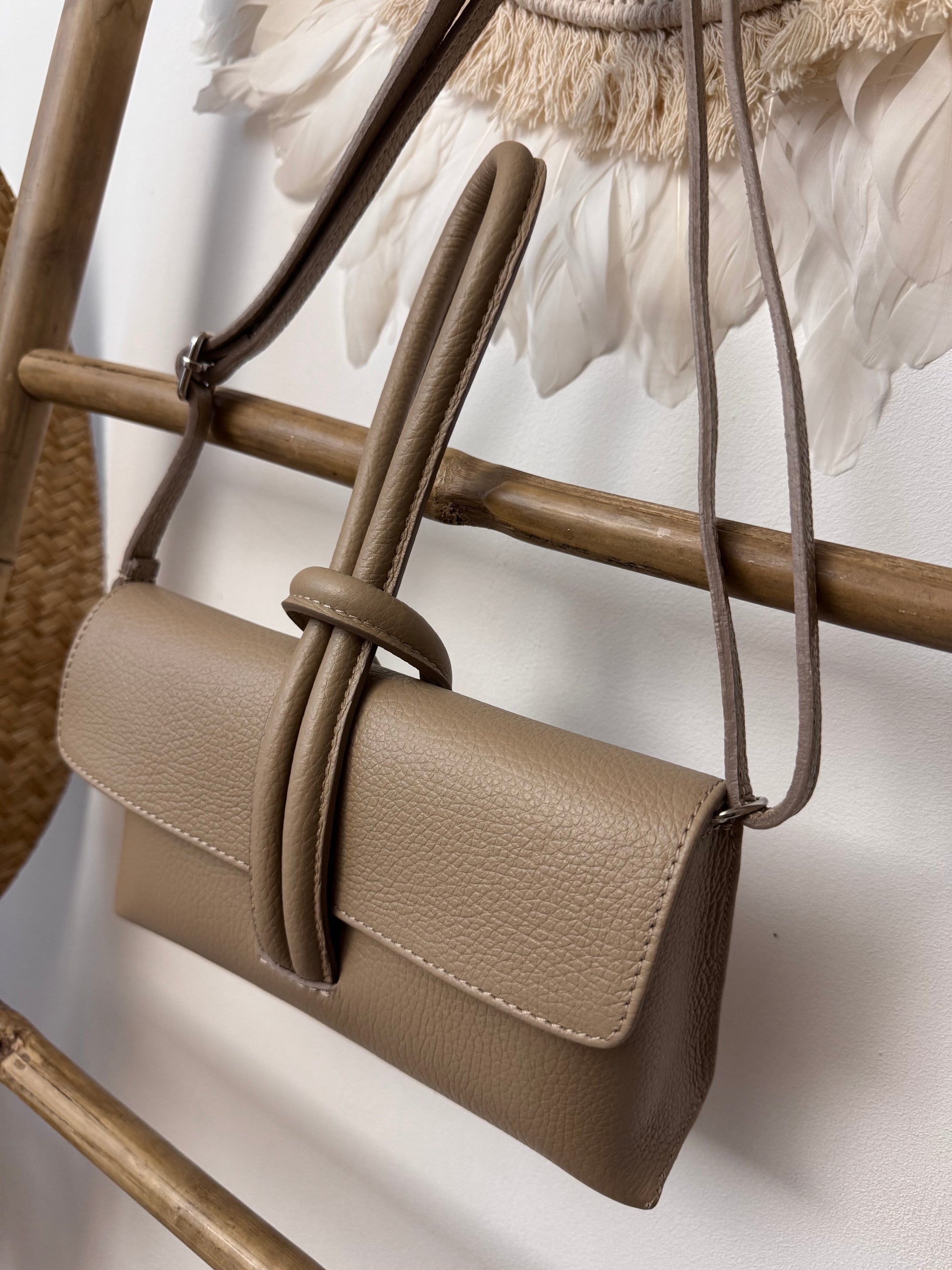 Sac anse cuir beige 🎁