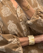 Blouse velours côtelé