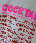 Teeshirt cocktail beige