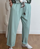 Pantalon Simon vert TU 42/48