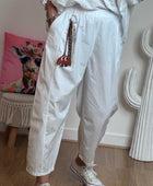 Pantalon blanc balloon TU 36/42