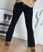 Jeans flare noir
