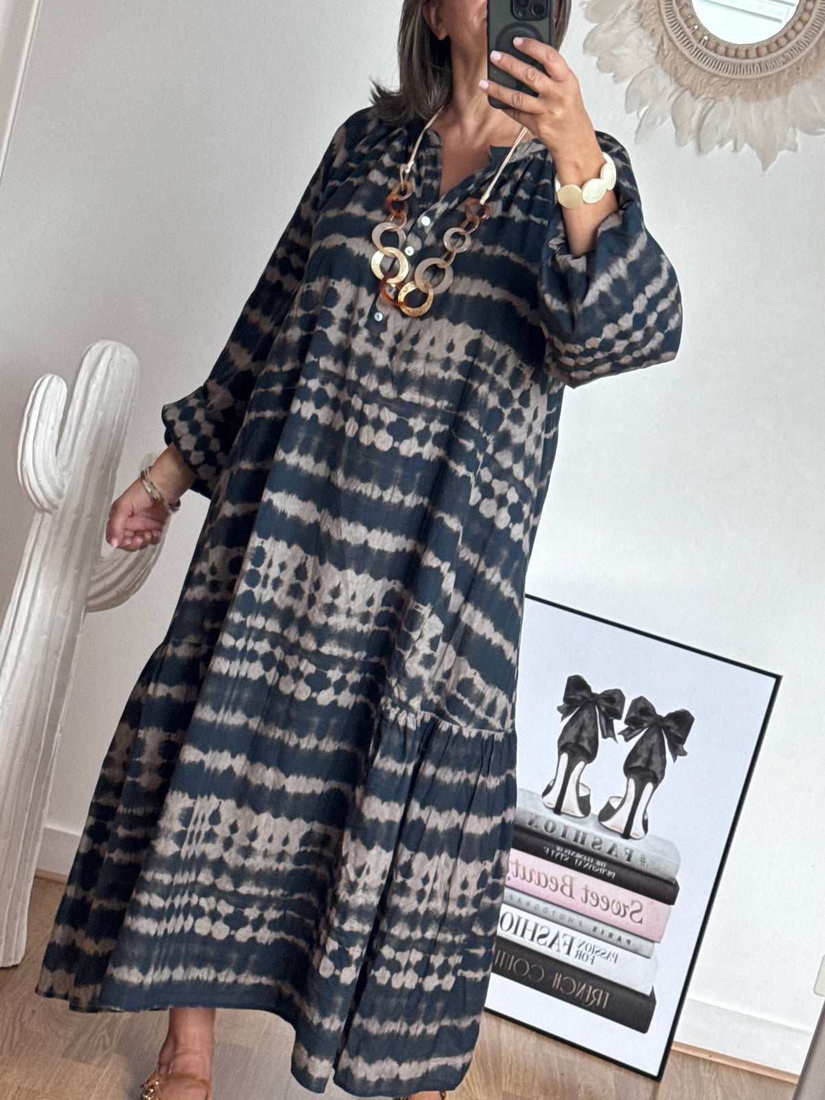 Robe bohème tie and dye Bantidas From Marseille