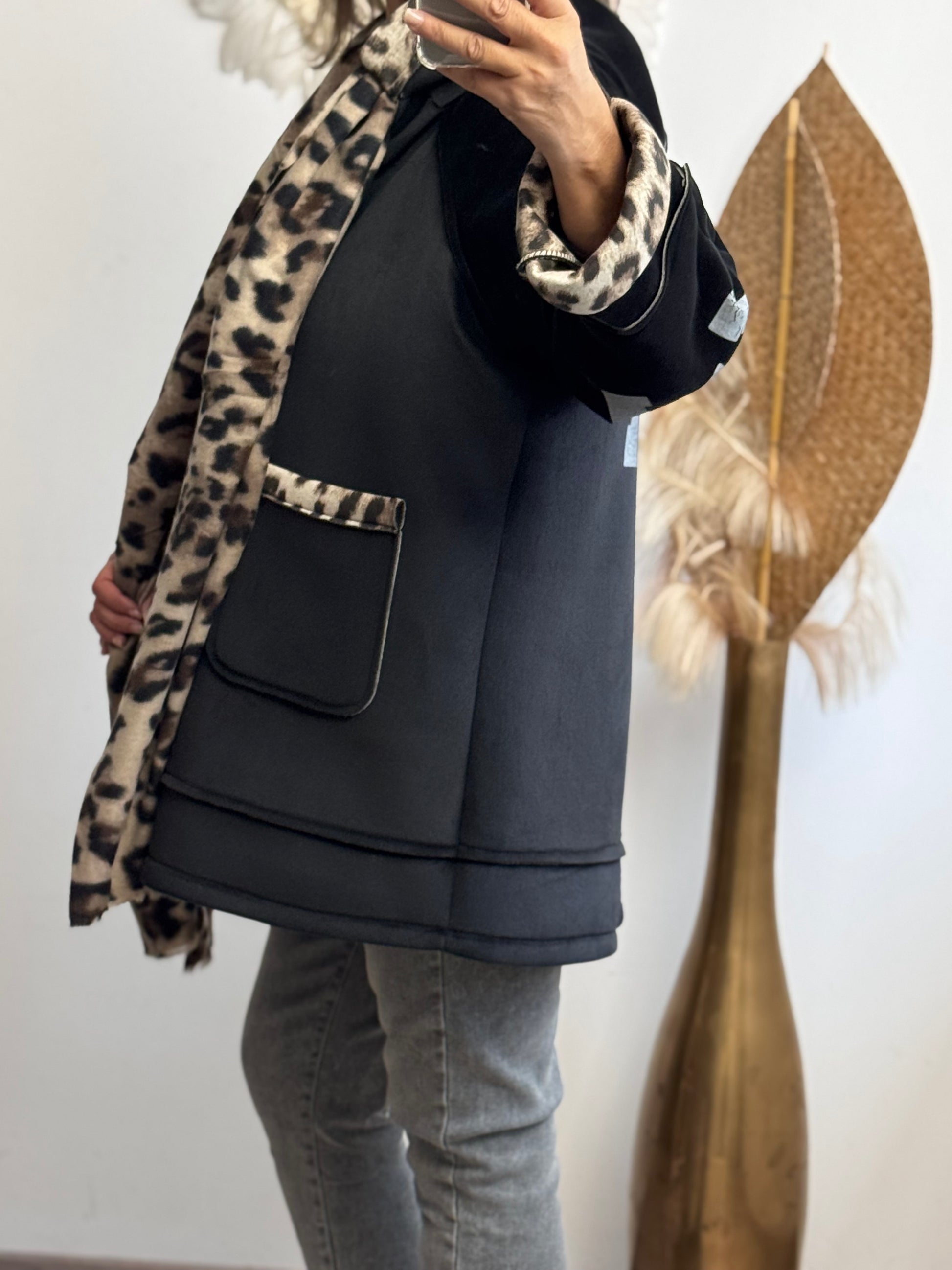 Manteau Paradise noir