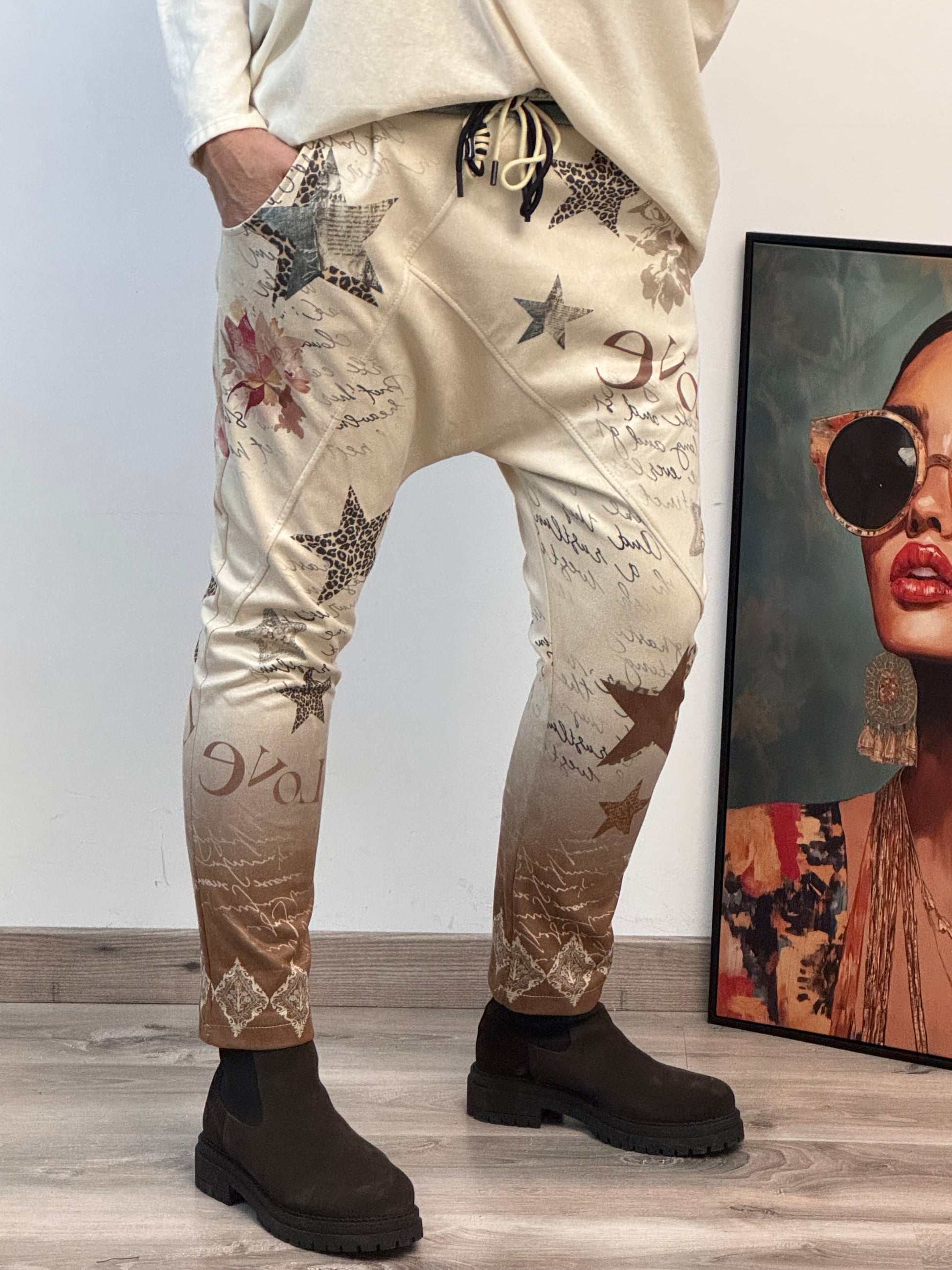 Pantalon étoile love TU 36/42