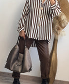 Chemise Valentine marron