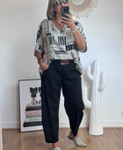 Pantalon noir love TU 38/46