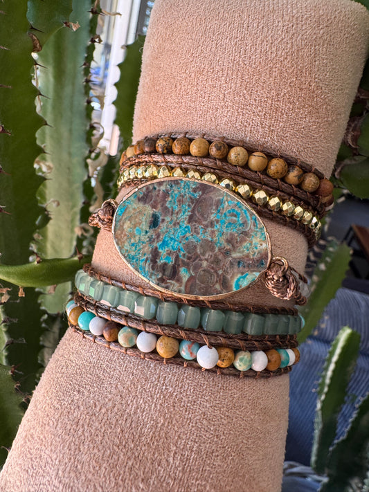Bracelet bohème artisanal