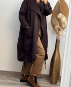 Manteau Authur marron