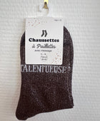 Chaussettes pailletées talentueuse