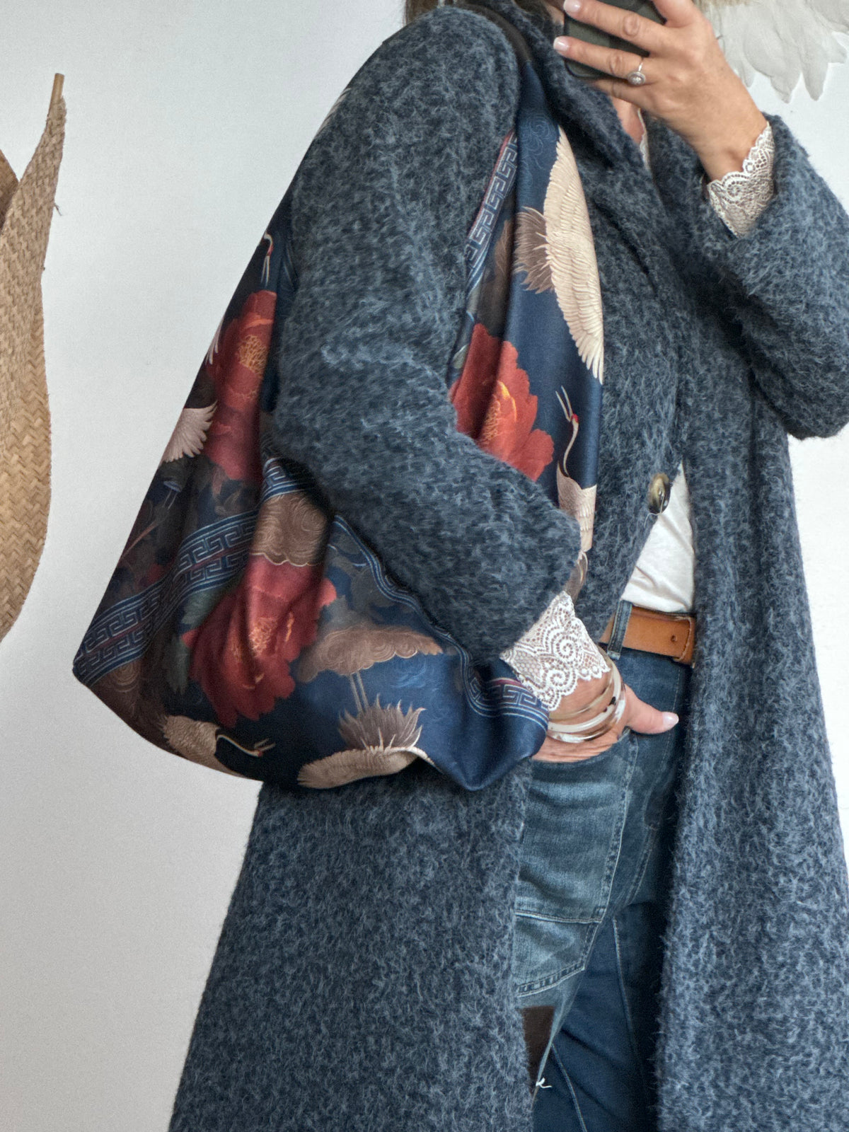 Sac Bohésia fond marine