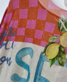 Haut oversize Sea Sun