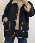 Veste épaisse noire TU 44/50