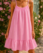 Robe d’été en coton multiples imprimés du 1 au 9