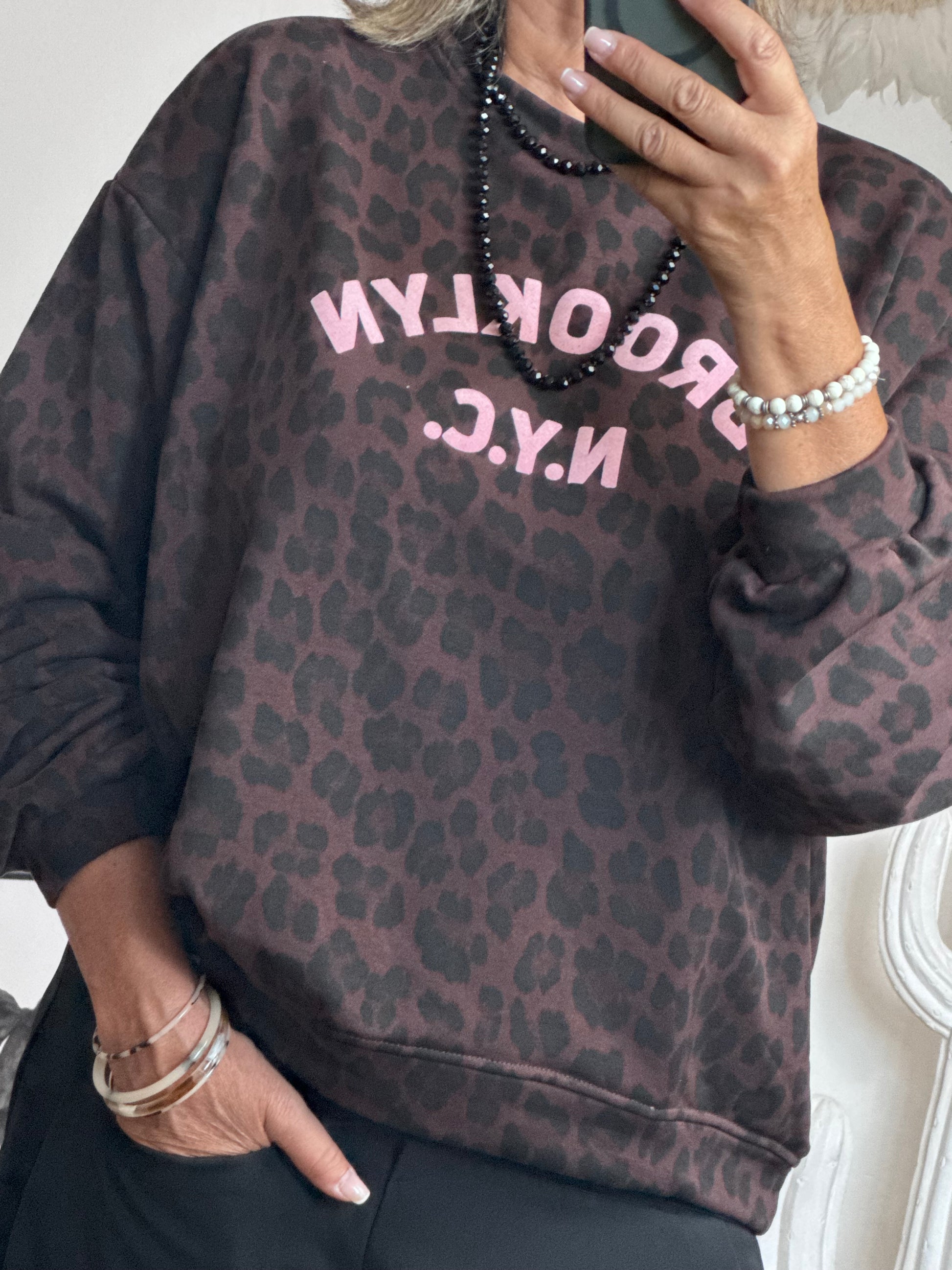 Sweat-shirt Léo Brooklin TU 38/48