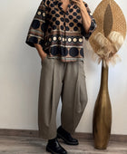 Pantalon balloon Lucas taupe TU 36/42