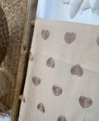 Écharpe beige love