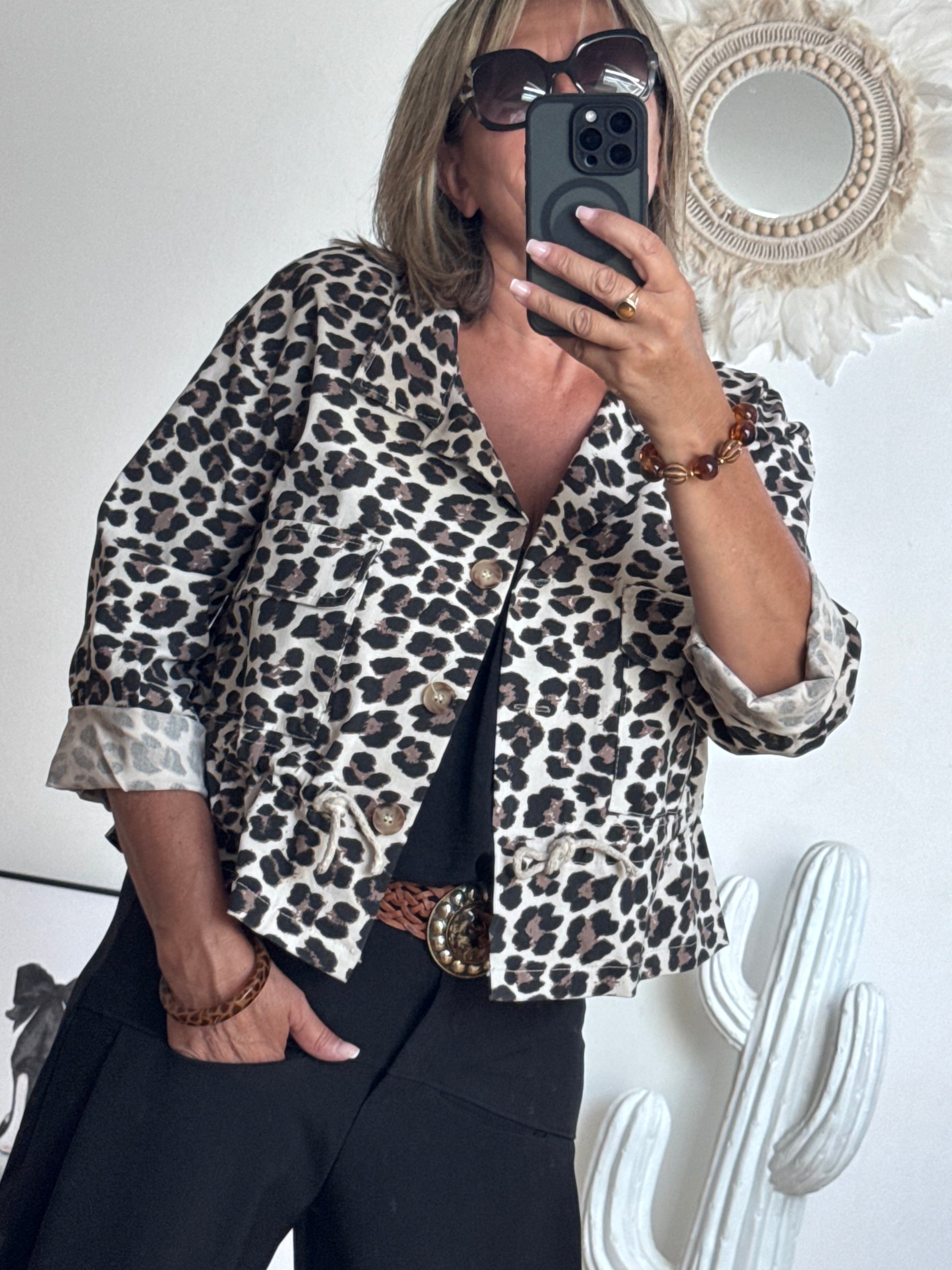 Veste Léo beige