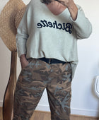 Pull bichette beige