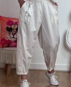 Pantalon crème balloon TU 36/42