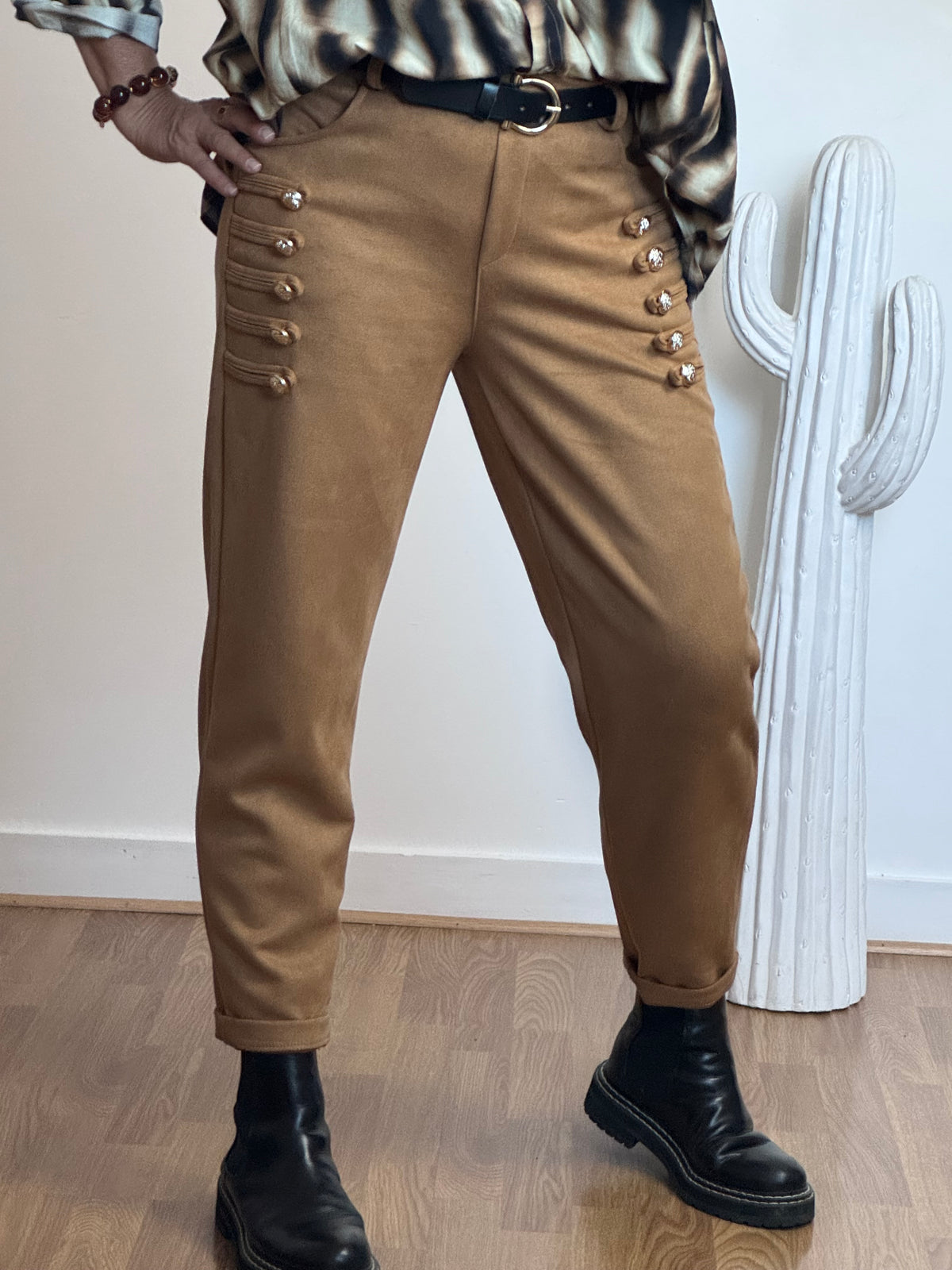Pantalon officier camel TU 36/42