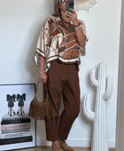 Pantalon Alexis camel