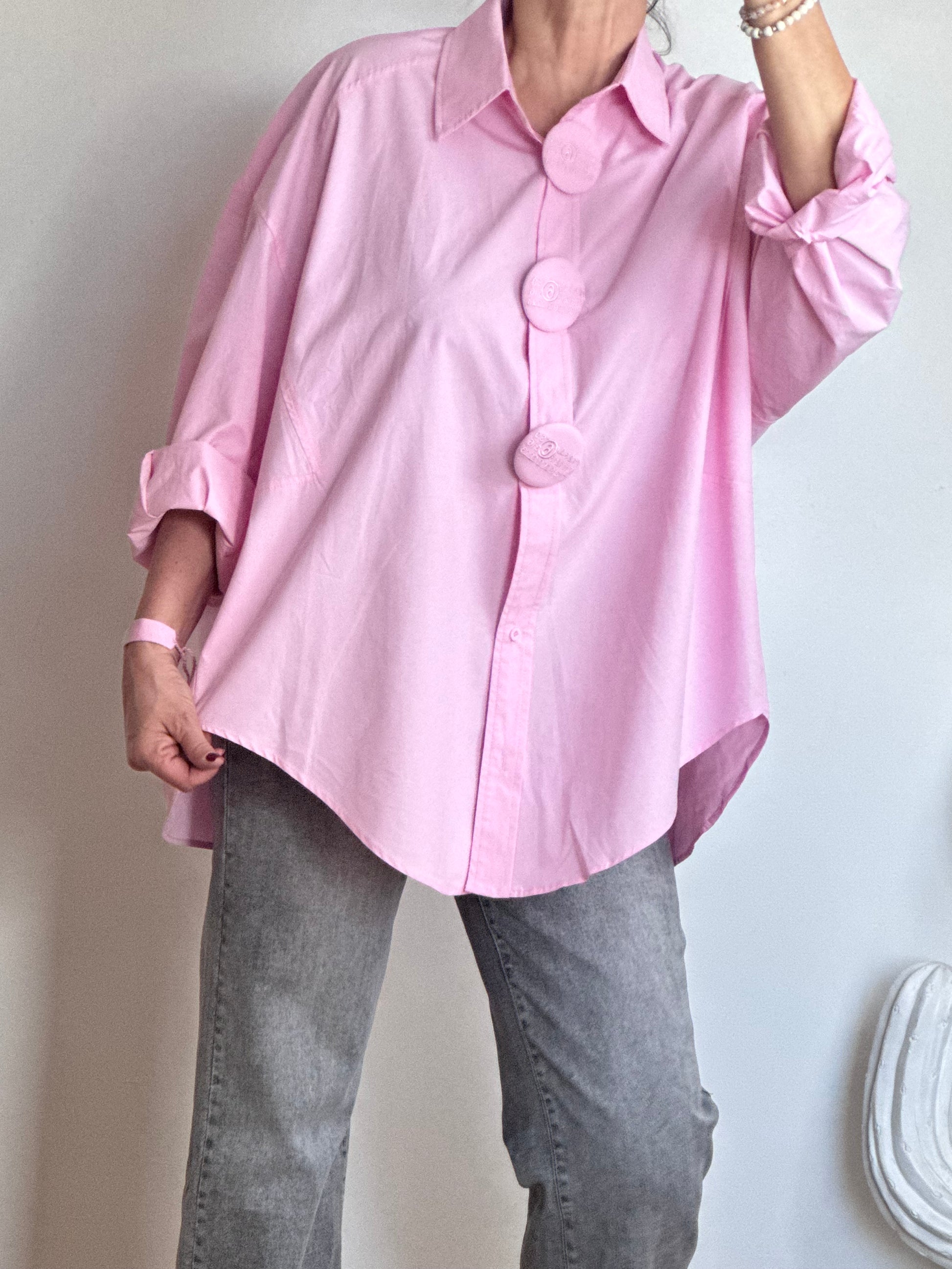 Chemise Capucine rose
