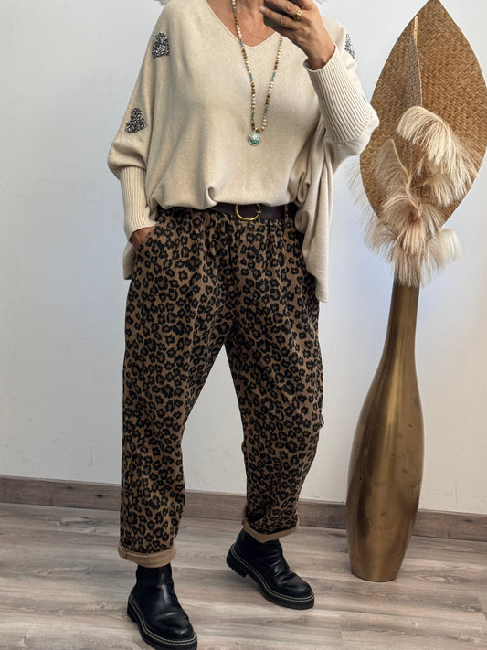 Pantalon Tiago beige