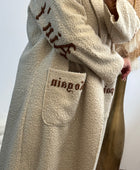 Manteau long beige