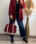 Blazer casuel bordeaux