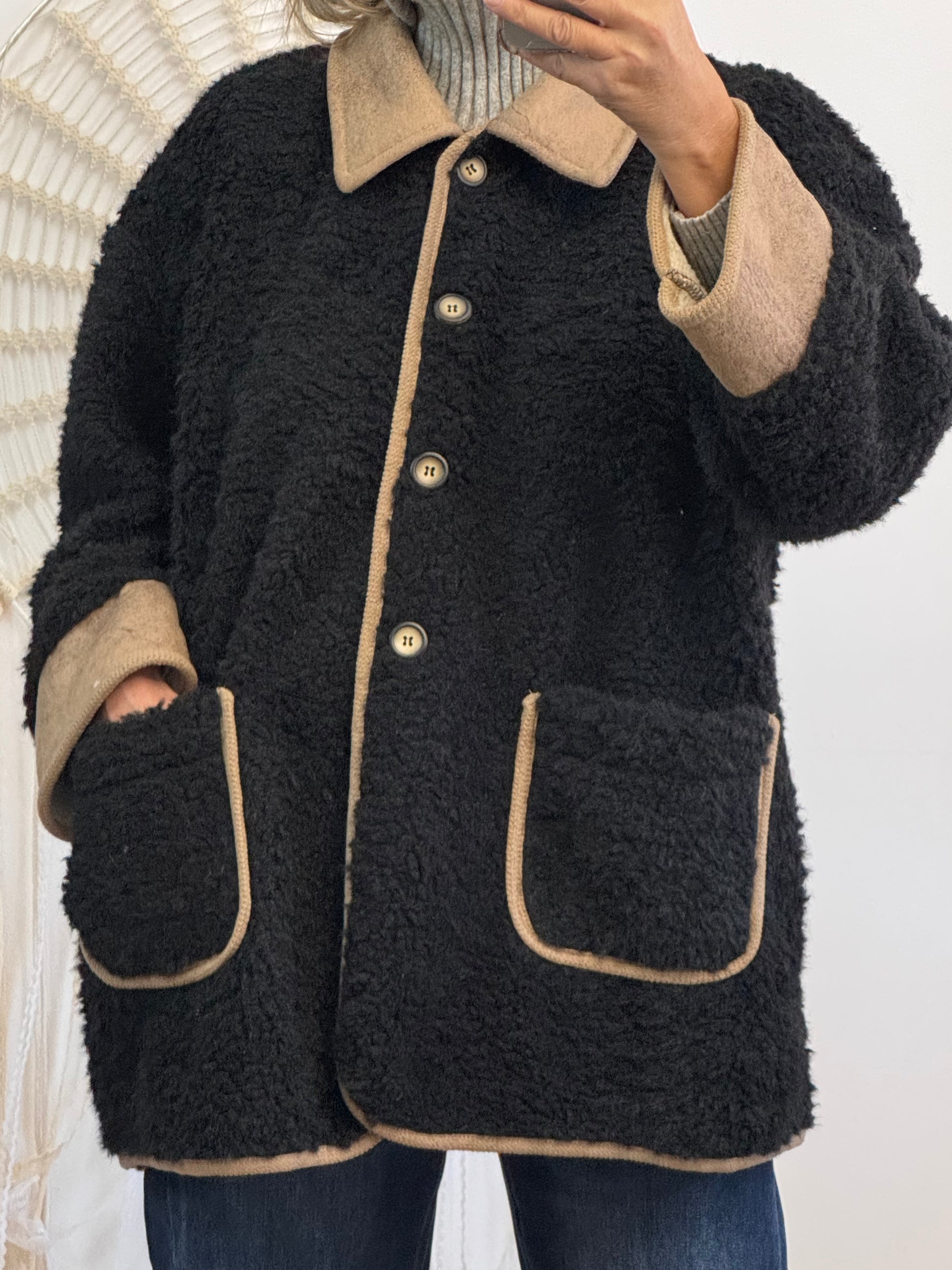 Veste épaisse noire TU 44/50