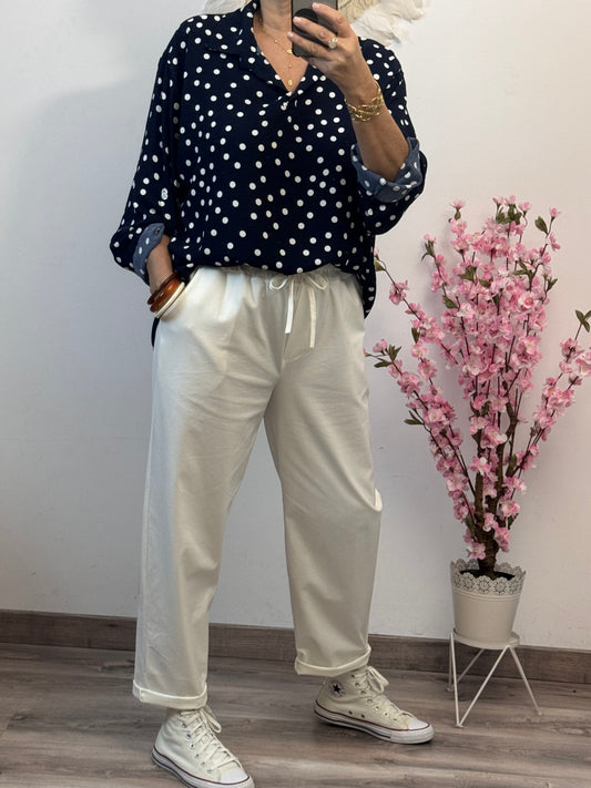 Pantalon Sacha blanc TU 42/50