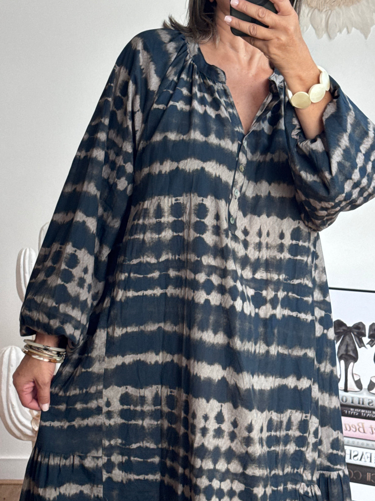 Robe bohème tie and dye Bantidas From Marseille
