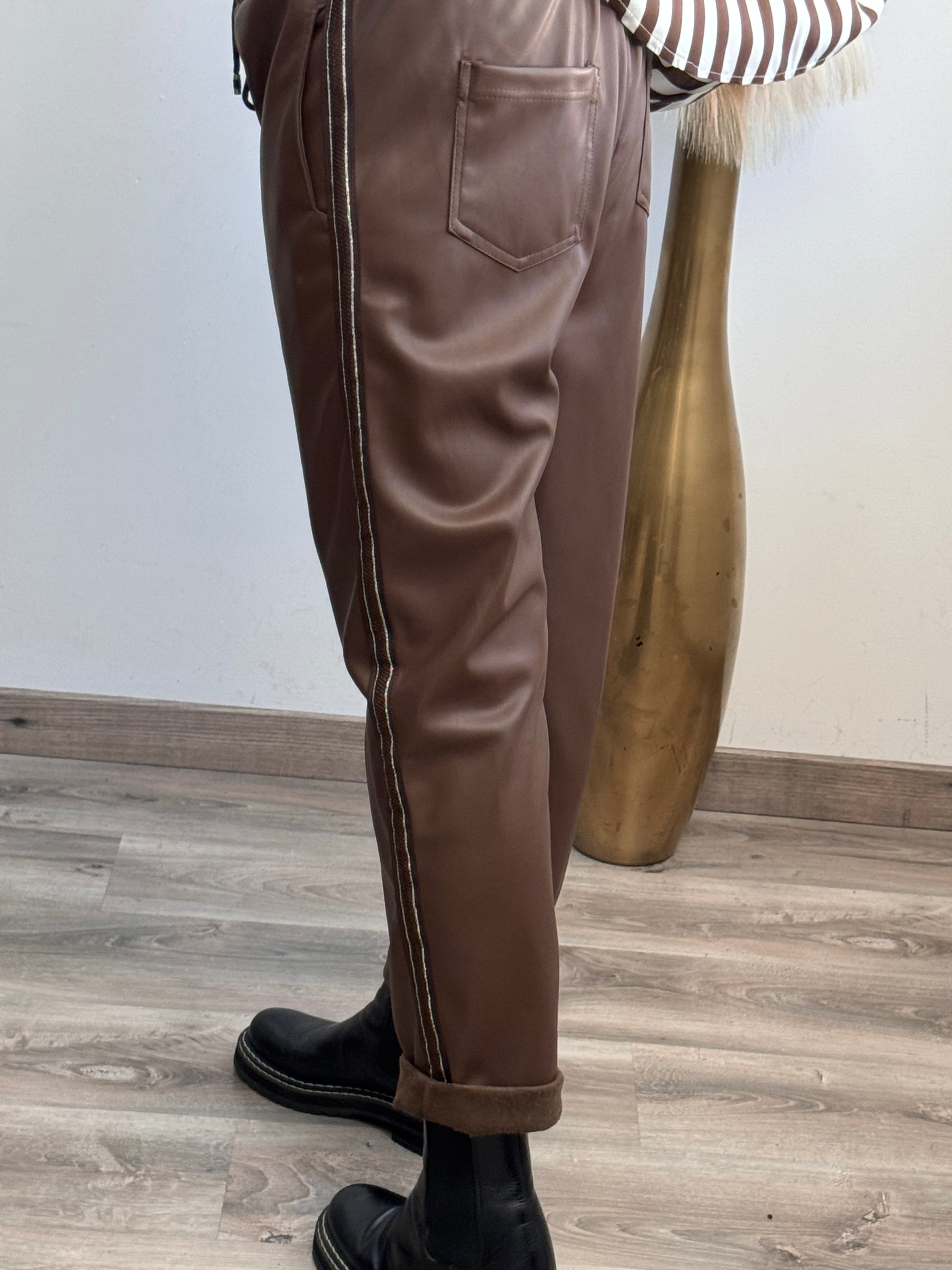 Pantalon Hector marron