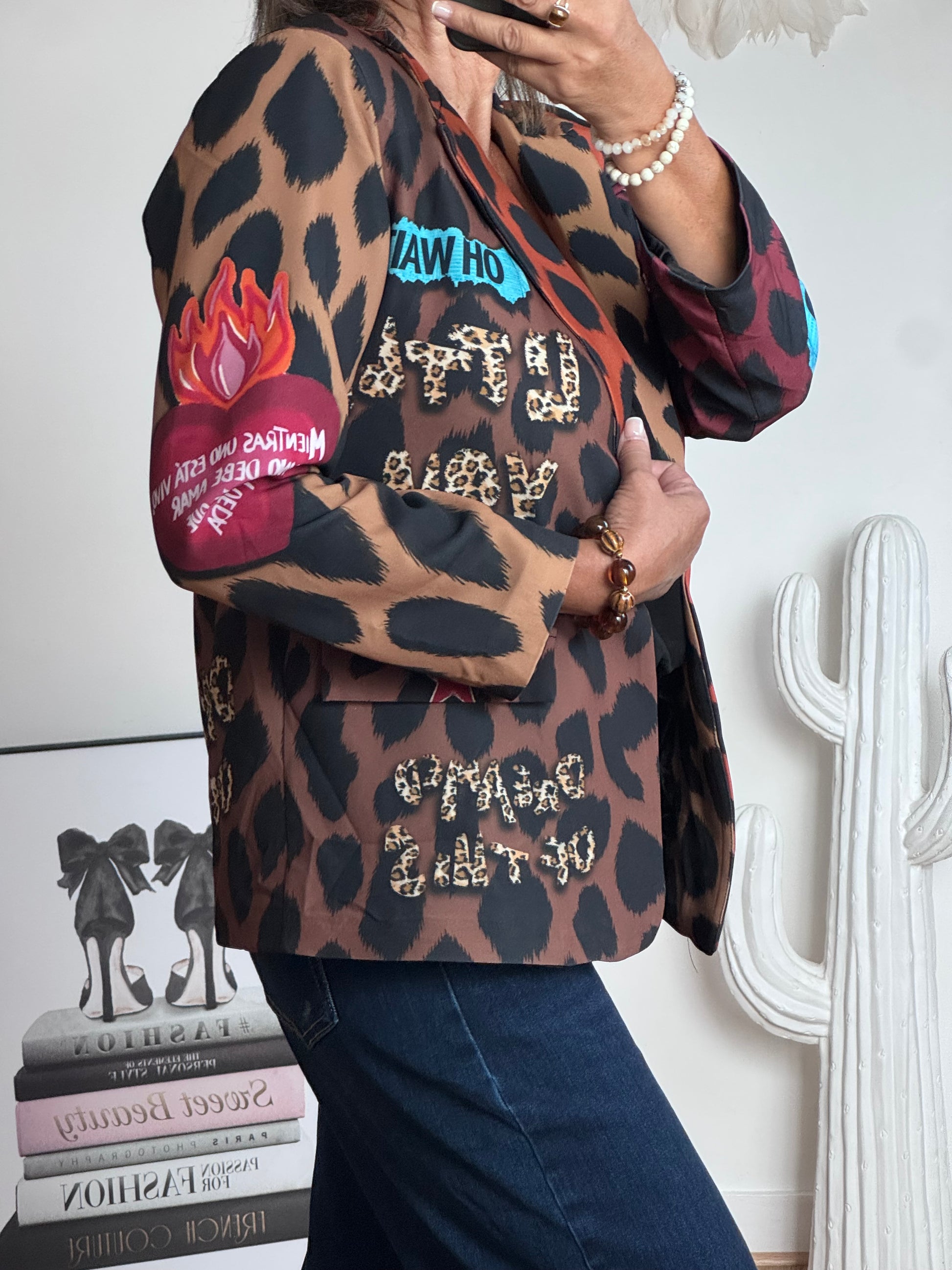Veste street art Léo