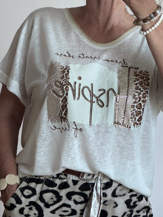 Teeshirt Inspire blanc TU 38/46