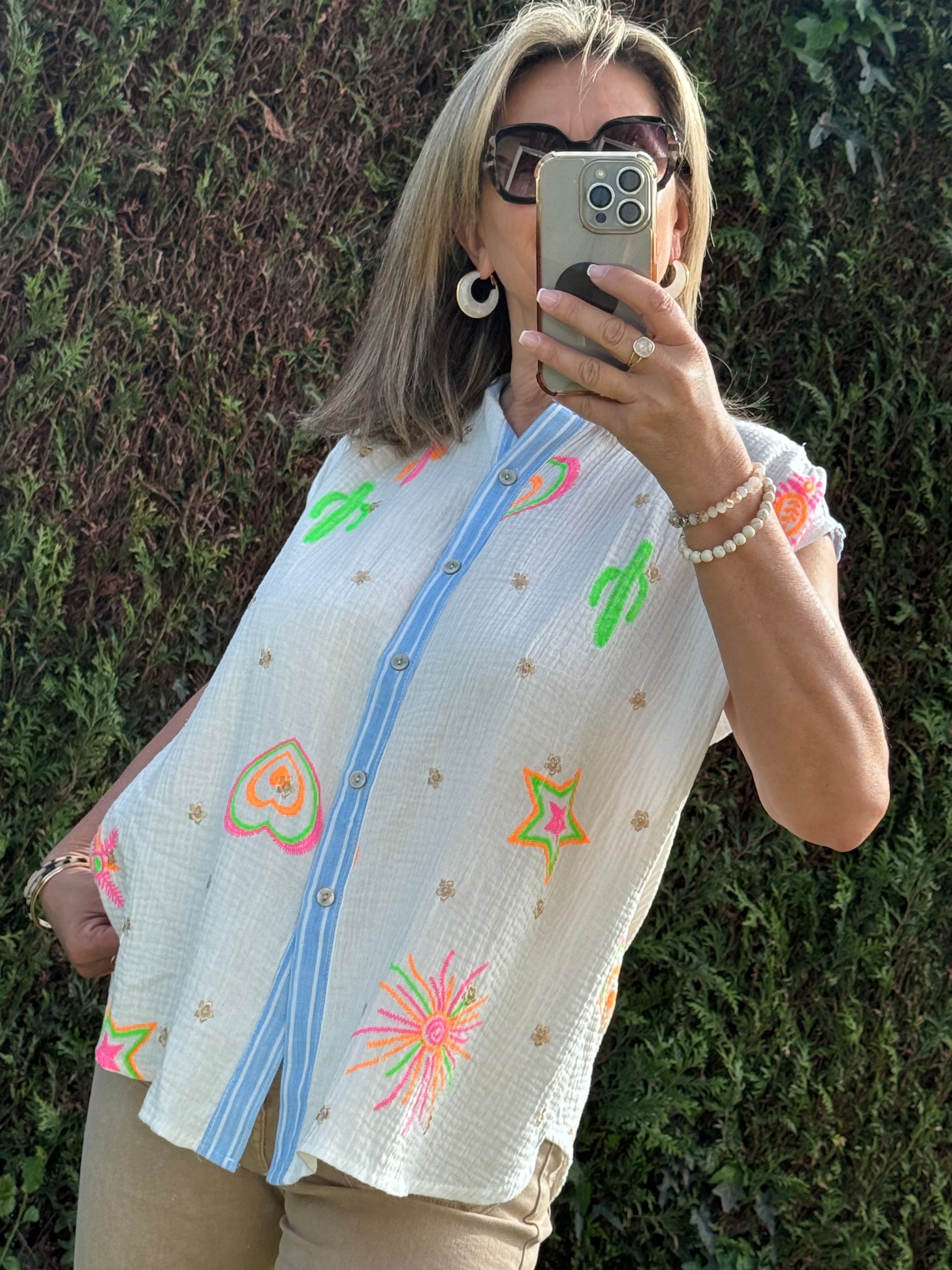 Blouse gaz de coton pep