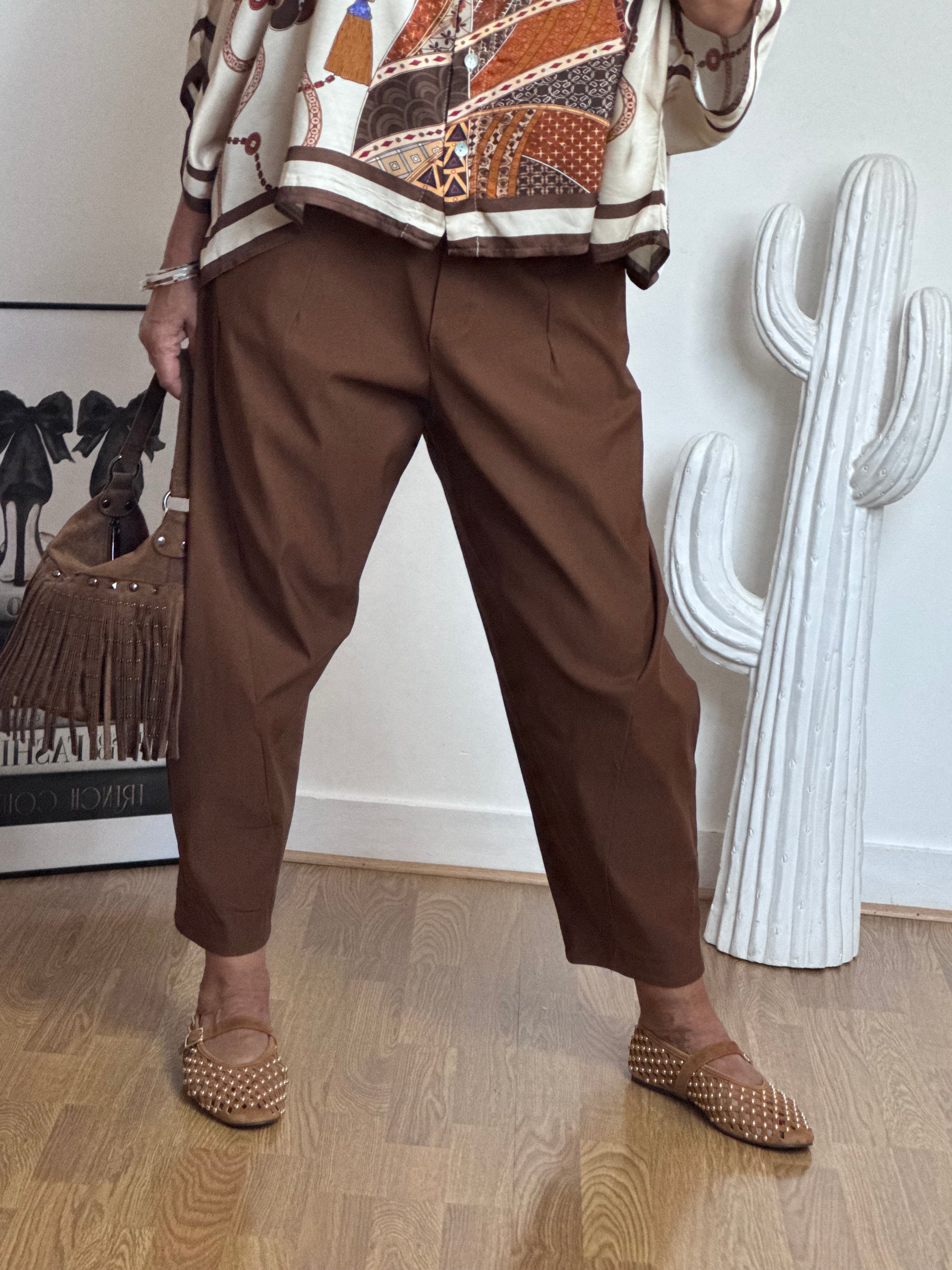 Pantalon Alexis camel
