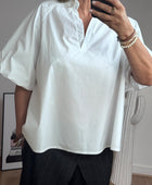 Blouse Yuna blanche TU 42/50