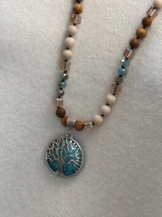 Collier arbre de vie artisanal