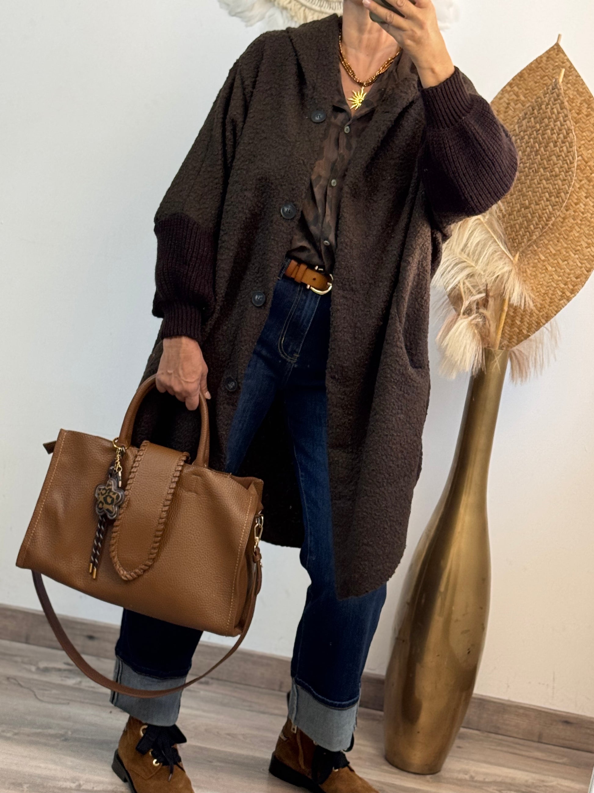Manteau Marceau marron