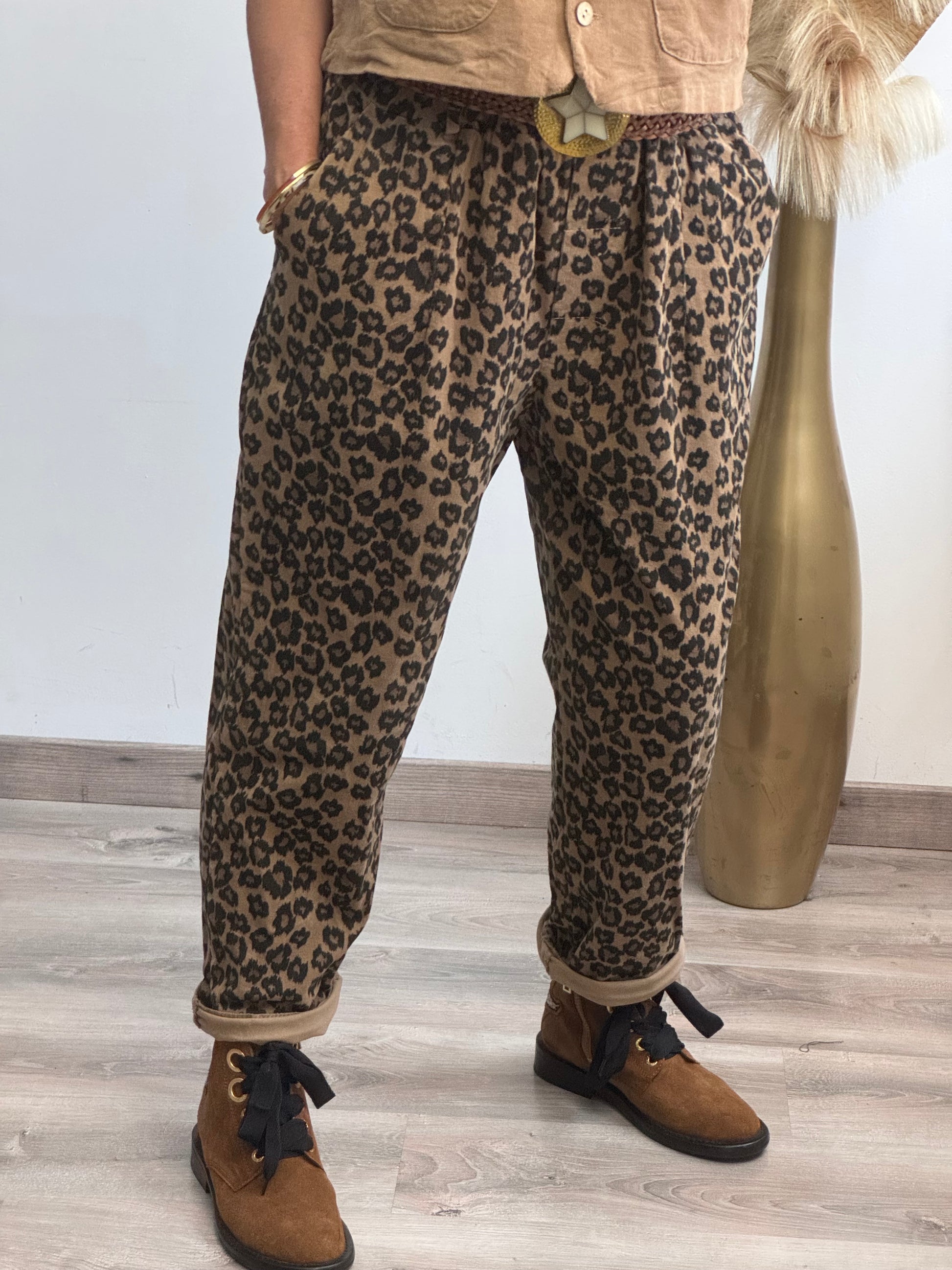 Pantalon Tiago beige