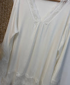 Top dentelle blanc TU 40/46 et TU 46/50