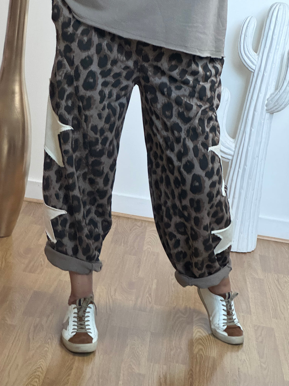 Pantalon jog Wild Star Leo taupe