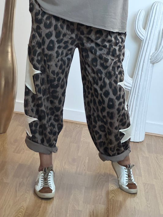 Pantalon jog Wild Star Leo taupe
