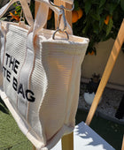 Sac The Tote Bag crème