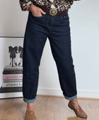 Jeans ballon brut