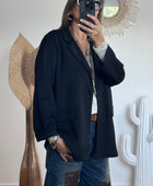 Veste blazer casuel noir TU 40/48