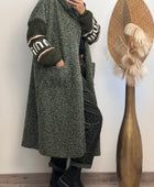 Manteau Esteban kaki